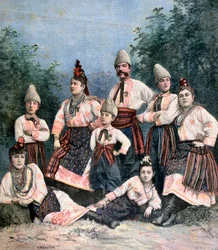 Cantantes rusos, 1891