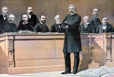 El banco del gobierno francés, 1891