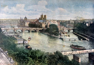 Vista de París, 1892
