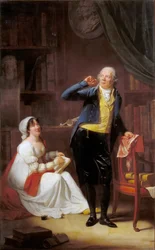 Jacques Delille y su esposa