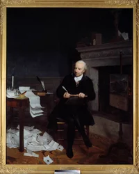 Retrato de cuerpo entero de Jean François de la Marche, obispo de León
