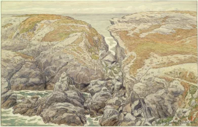 Acantilados en Belle-Isle-en-Mer