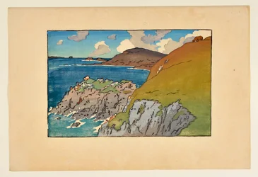 [Paisaje con acantilados bretones]