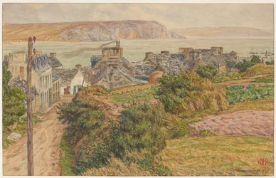 Pueblo y bahía de Morgat
