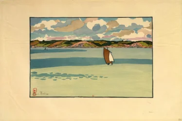 Barca, bahía de la Fresnaye (Saint-Cast)