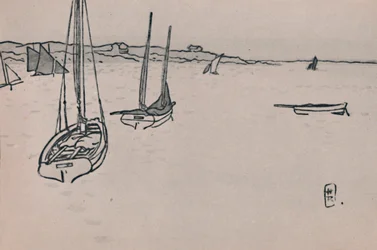 Paisaje bretón, c. 1900s, 1946