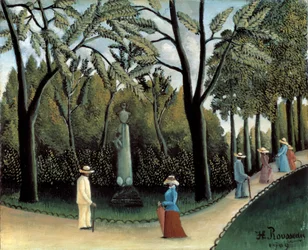 Los jardines de Luxemburgo, Monumento a Chopin