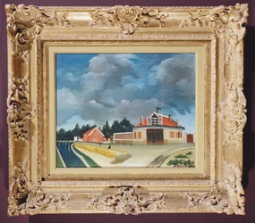 La fábrica de sillas en Alfortville, c.1897
