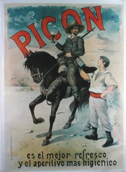 Póster publicitario de 