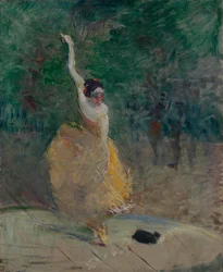 Bailarina española, 1883-1885