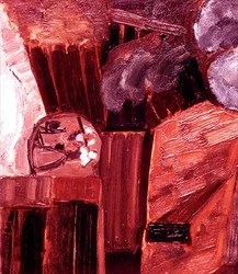 Granja holandesa con figuras en Zelanda, c.1915