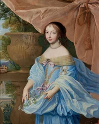Retrato "dicho" de Marie Martinazzi, princesa de Conti