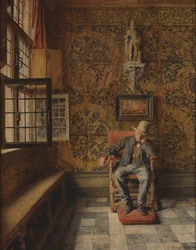 El hombre de la silla