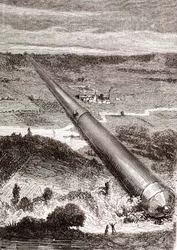 La pistola espacial gigante de J.T. Maston