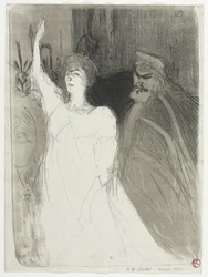Una idilio principesco, Clara Ward