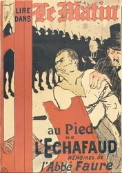 Al pie de la horca, anuncio de "Le Matin".