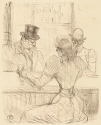 En el bar Picton, rue Scribe