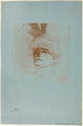 Retrato de la señorita Marcelle Lender, vista de tres cuartos