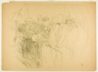 El juicio de Arton, Ribot dando testimonio (segunda placa)
