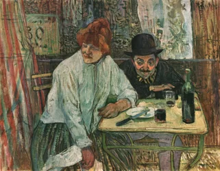 En el Café La Mie, c. 1891, 1952