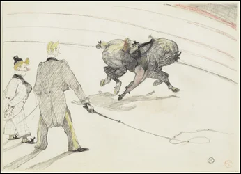 En el circo: Acróbatas, 1899