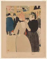 En el Moulin Rouge: La Goulue y su hermana