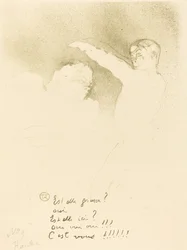 En las variedades: Mlle. Lender y Brasseur, 1893
