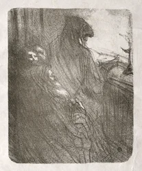 Au pied du Sinaï: La oración de los judíos polacos, 1898