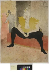 Mujer con bandeja, Desayuno, Madame Baron y Mademoiselle Popo
