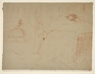 Femme sur le dos, lassitude (Mujer tendida de espaldas, cansancio), de la serie Elles