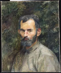 Cabeza de un hombre, 1883
