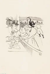 En el Patinaje Belleza Profesional, 1895