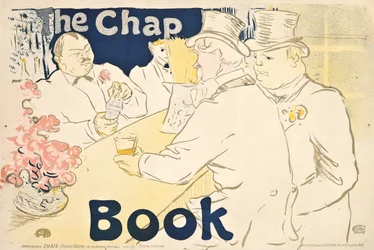 Bar irlandés y americano, Rue Royale - cartel para "The Chap Book", 1895