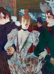 La Goulue en el Moulin Rouge