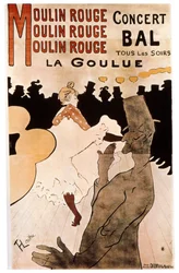 La Goulue en el Moulin Rouge, 1892
