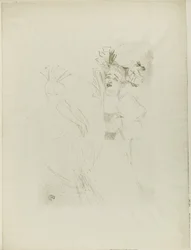 Lender en Chilpéric, de frente