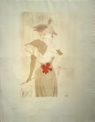 Señorita Marcelle Lender, de pie