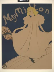 May Milton (litografía en color)