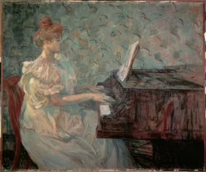 Misia Natanson al piano