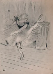 Miss Ida Heath, bailarina inglesa, c. 1894, 1946