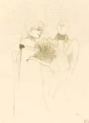Mlle. Lender en Madame Satan, 1894