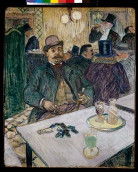 Monsieur Boileau en el café
