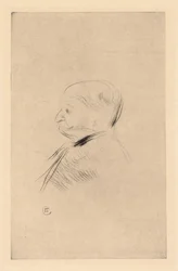 Retrato de un Hombre, 1898 impreso 1927