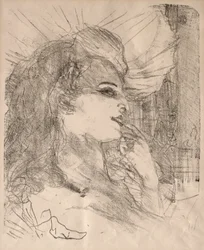 Portraits of Actors and Actresses: Thirteen Lithographs: Anna Held