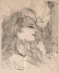 Retratos de Actores y Actrices: Trece Litografías: Anna Held, 1898