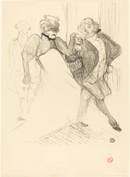 Rejane y Galipaux en Madame Sans-Gêne, 1894