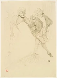 Réjane y Galipaux en Madame Sans-Gêne