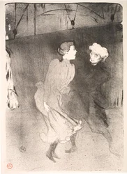 Ensayo general en Folies Bergère, Emilienne d