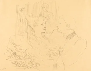 Cena en Londres, 1896