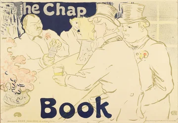 El bar irlandés y americano, rue Royale, cartel para The Chap Book, 1895